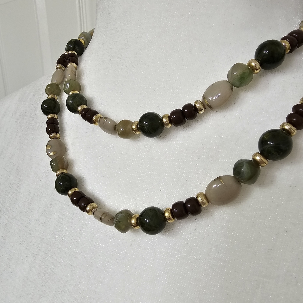 BOHO Beaded Necklace - Picture 4 of 6